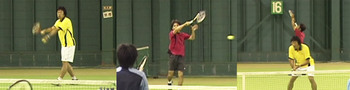 テニス　ダブルスのポジショニング・セオリー